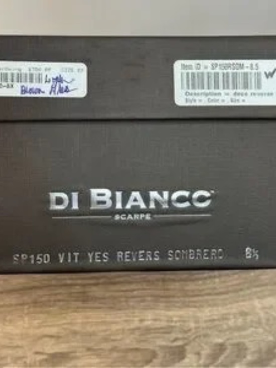Scarpe Di Bianco Men\'s Italian handmade‎ loafers size 8.5 (US 9.5) in “Sombrero\